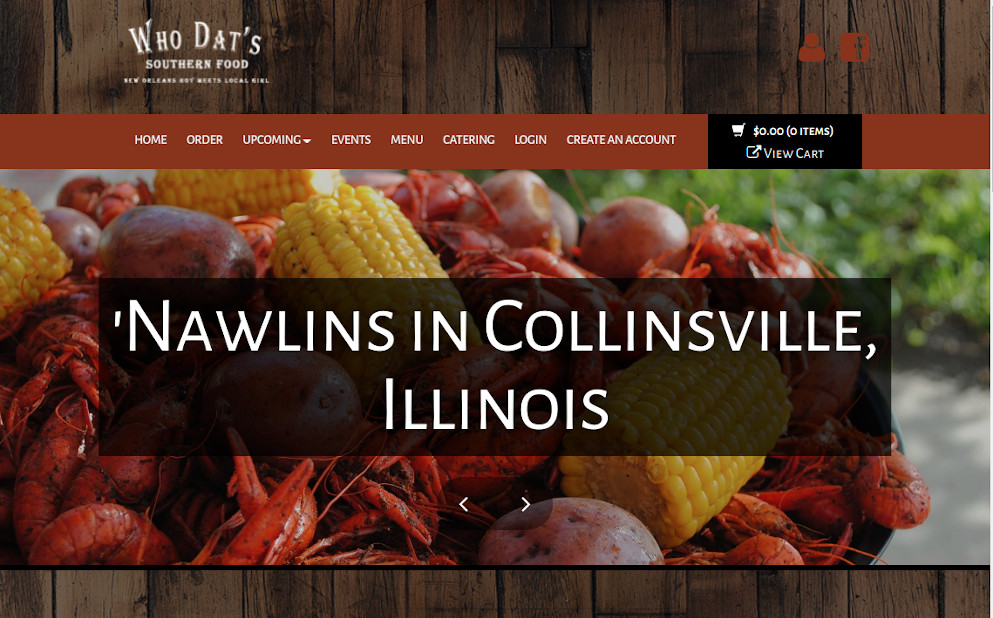 Who Dat's Southern Food, Collinsville, Illinois